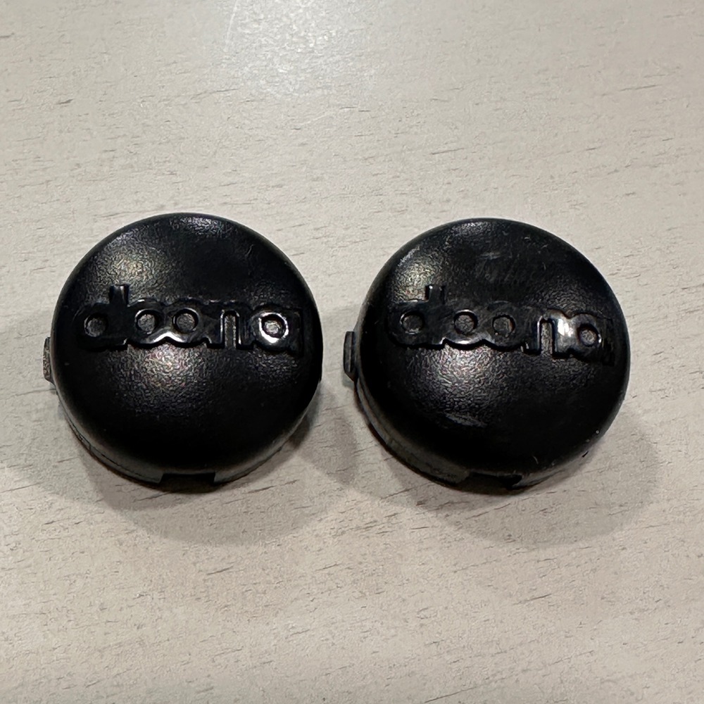 Doona Wheel Hubcap Covers Pair Black Replacement Part‎